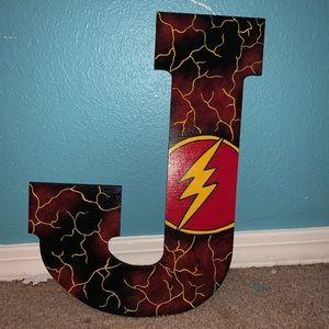 Custom decorative wooden letters